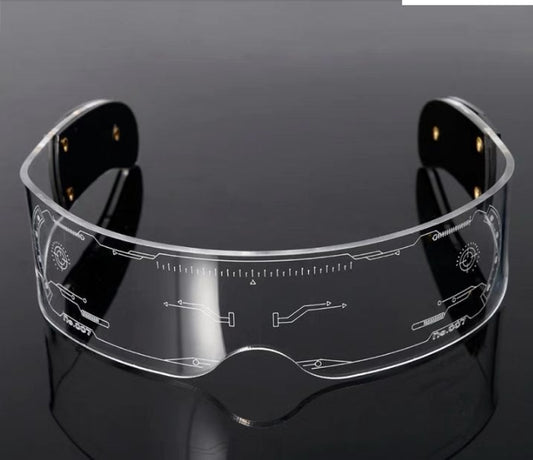 LED Future clear glasses