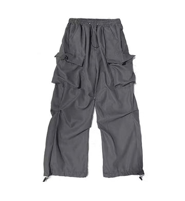 Pleated Cargo Pants