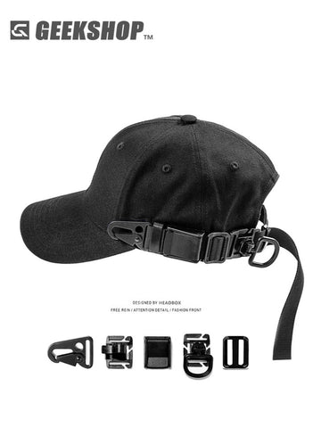 GHOST SHELL Cyberpunk Tactical Functional Style Baseball Cap