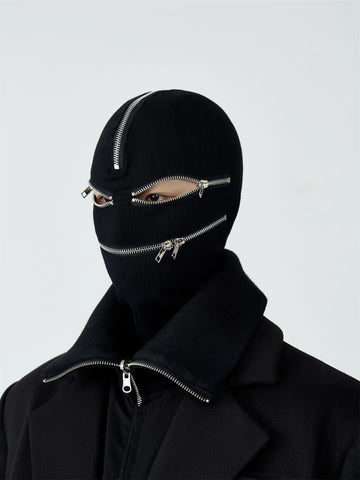 FRKM SCD Zipper Balaclava(Black)